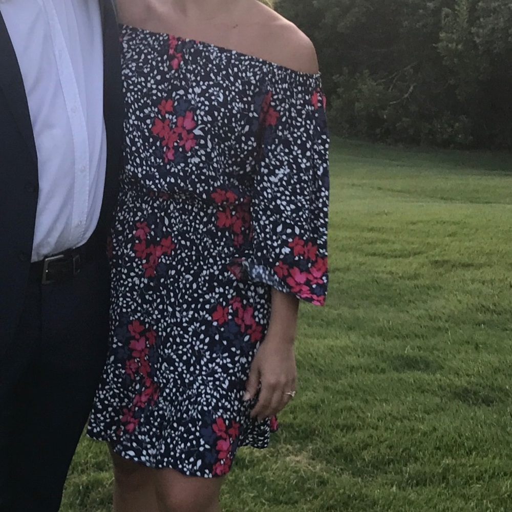 Gap off the shoulder dress